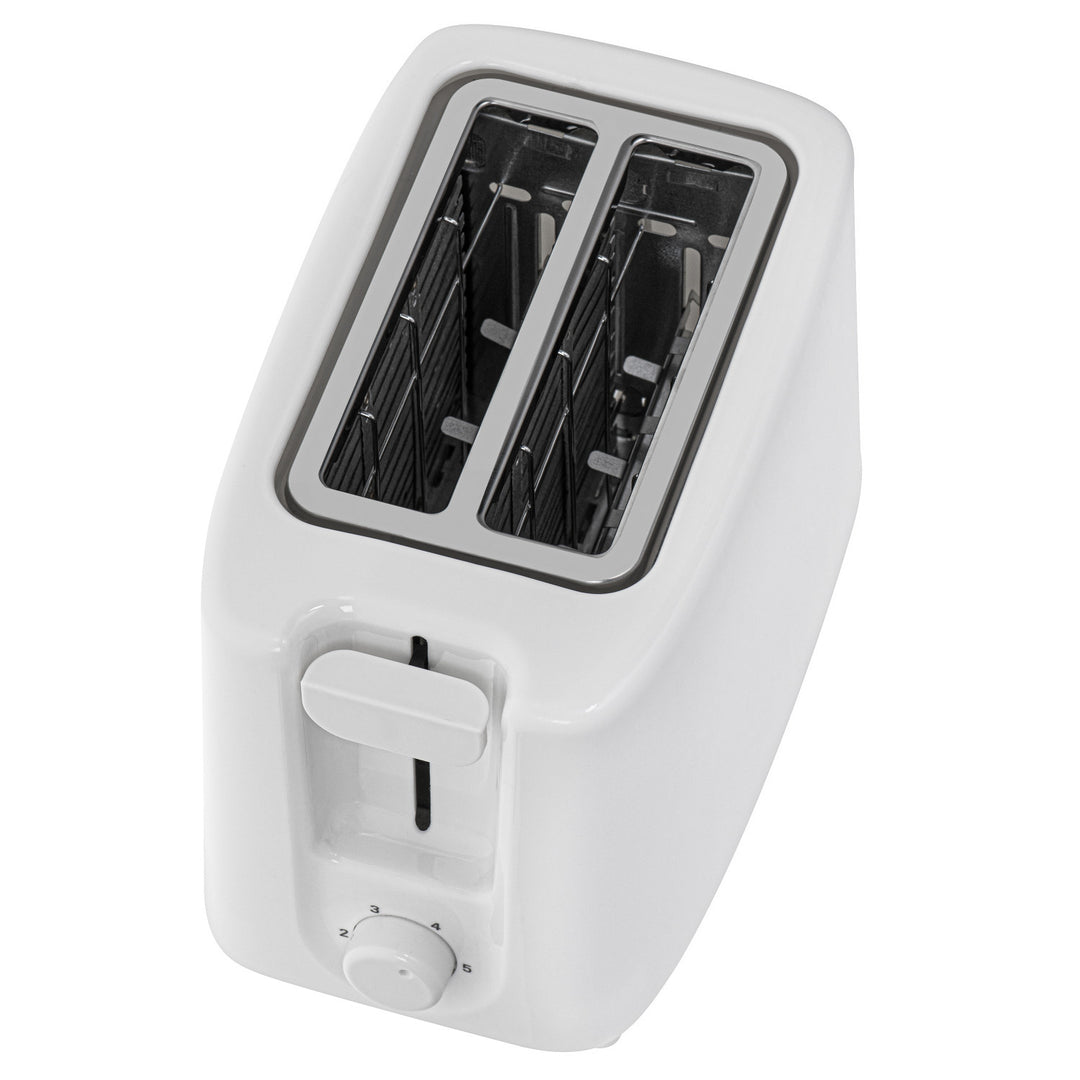 Adler Toaster, 6 Regelstufen, Brötchenrost, 900W, weiß, AD 3223