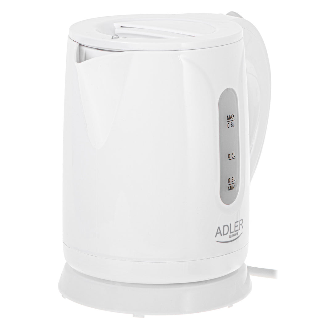 Adler kabelloser Wasserkocher, Fassungsvermögen 0,8 l, Leistung 850 W, AD1371