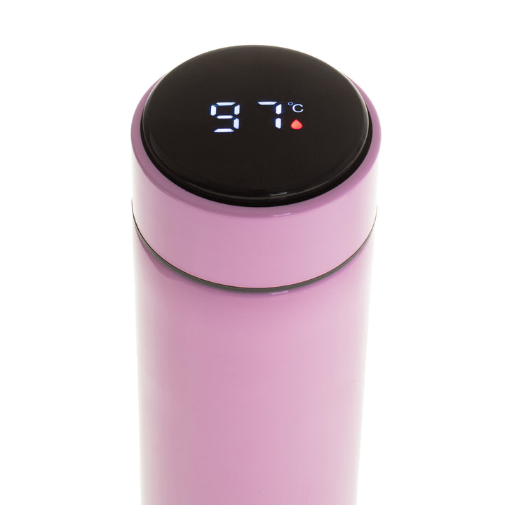 Adler Thermoskanne, LED-Touchdisplay, Fassungsvermögen 473 ml, Farbe Rosa, AD 4506