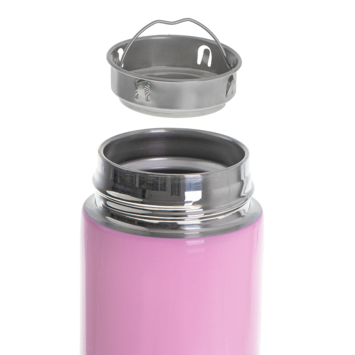 Adler Thermoskanne, LED-Touchdisplay, Fassungsvermögen 473 ml, Farbe Rosa, AD 4506