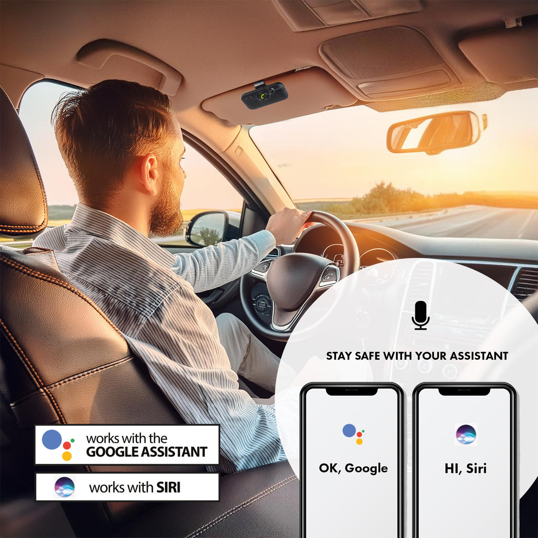 Die Bluetooth-Freisprecheinrichtung Audiocore AC475 (Bluetooth 5.0) unterstützt Google und Siri
