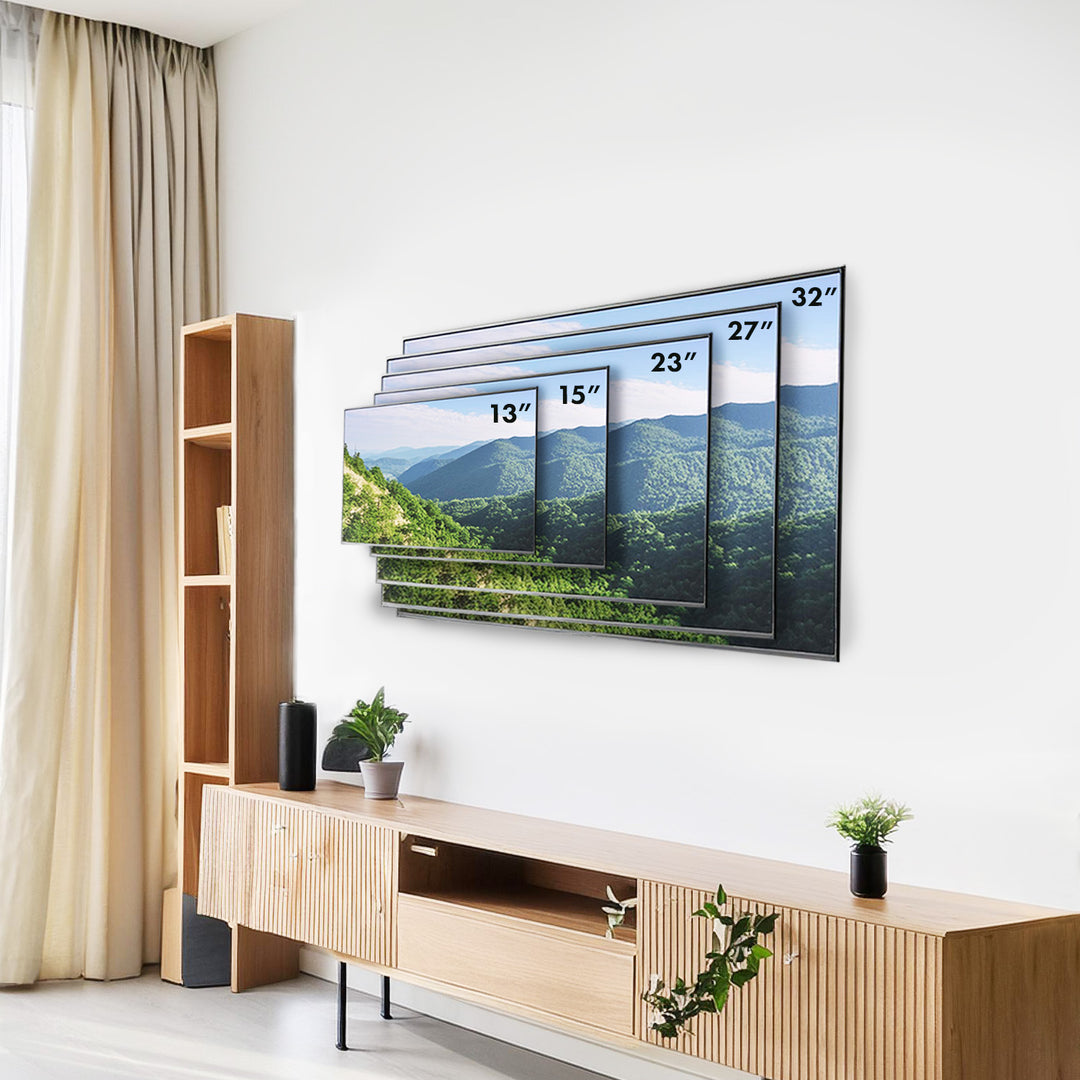 Maclean-Halterung für TV oder Monitor, max. VESA 100x100, 13-32", 30kg, schwarz, MC-415