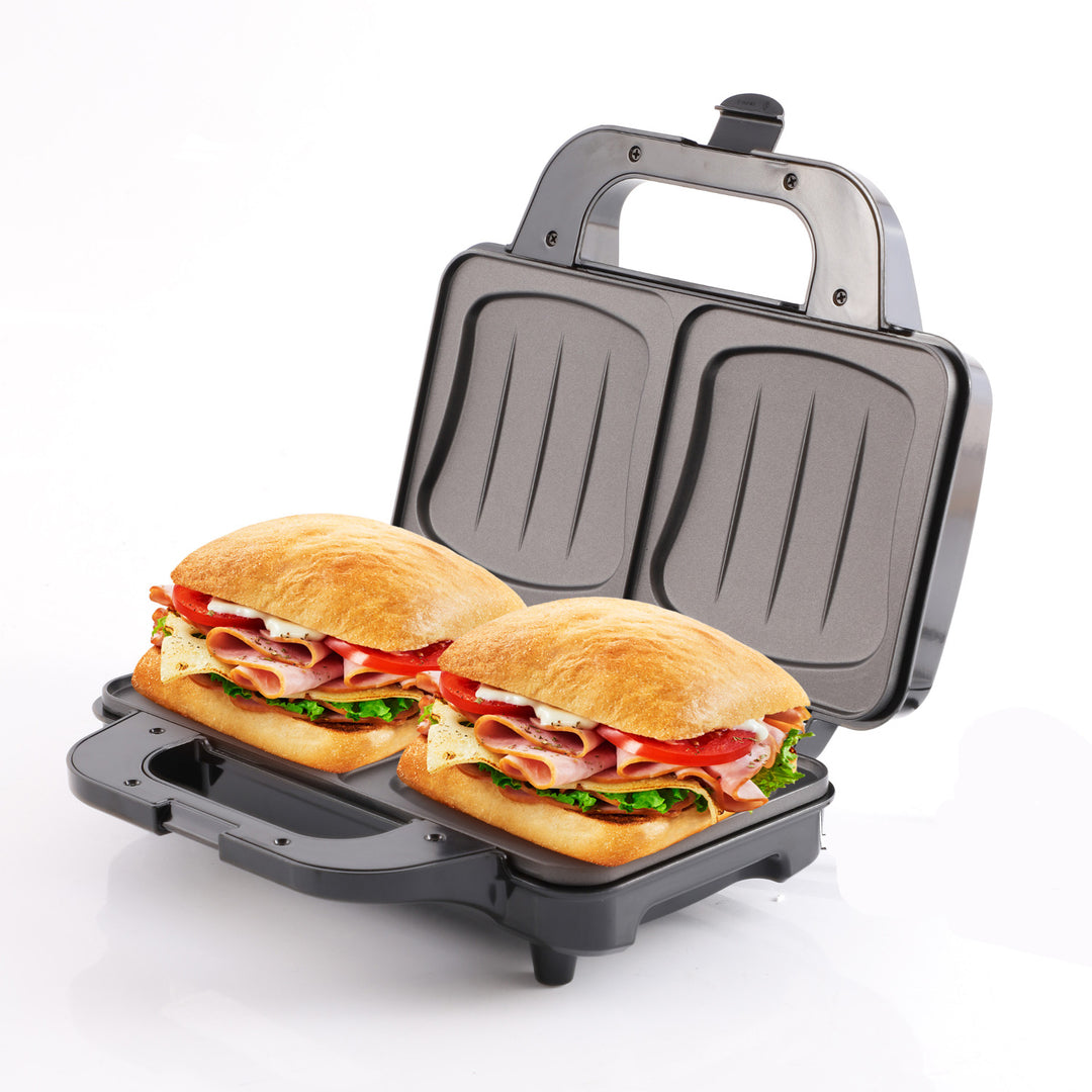 Camry Sandwichtoaster, für 2 Sandwiches, maximale Leistung 1300 W, Antihaftbeschichtung, CR 3054