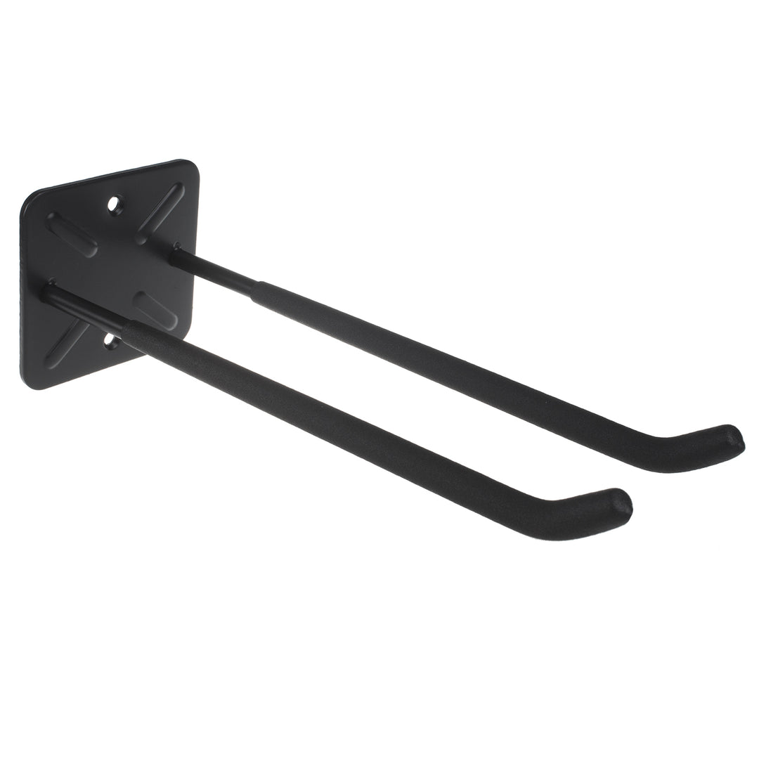2er Set Maclean Wandhalterungen für Werkzeuge Räder Leiter Fahrrad Stahl max. Belastung 70kg