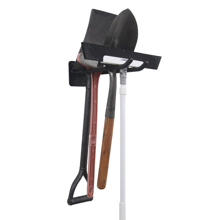 2er Set Maclean Wandhalterungen für Werkzeuge Räder Leiter Fahrrad Stahl max. Belastung 70kg
