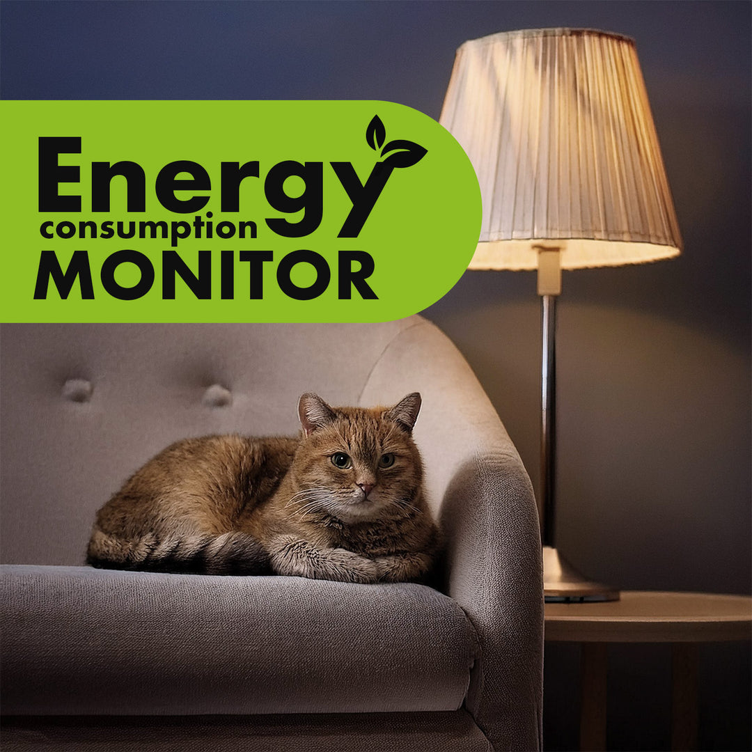 GreenBlue Energiezähler, Wattmeter, 16A, max. 3680W, Unterspeicher, GB620 E