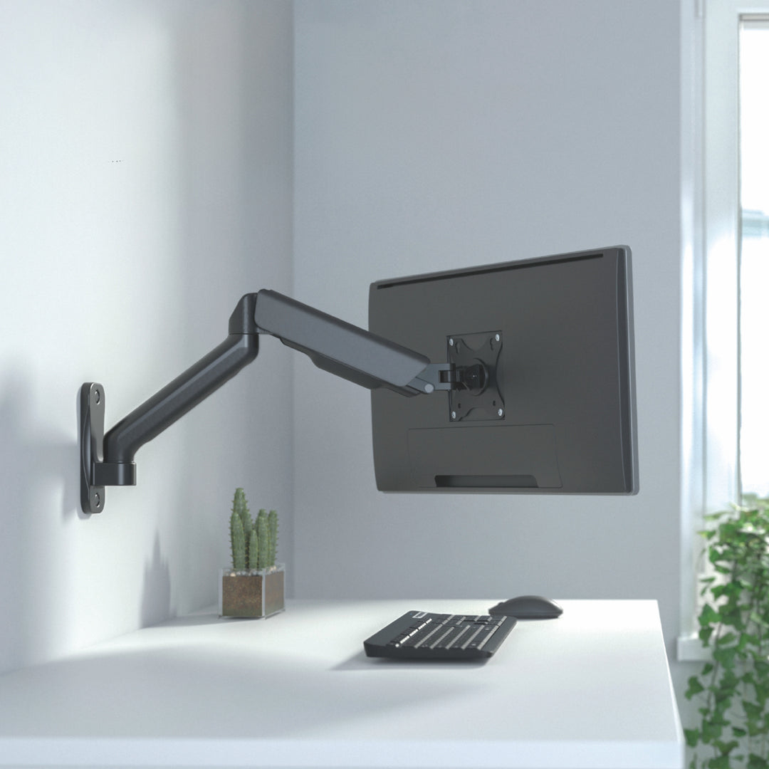 Maclean Doppelarm-Monitor-Wandhalterung, 17-32", 9kg max, MC-332