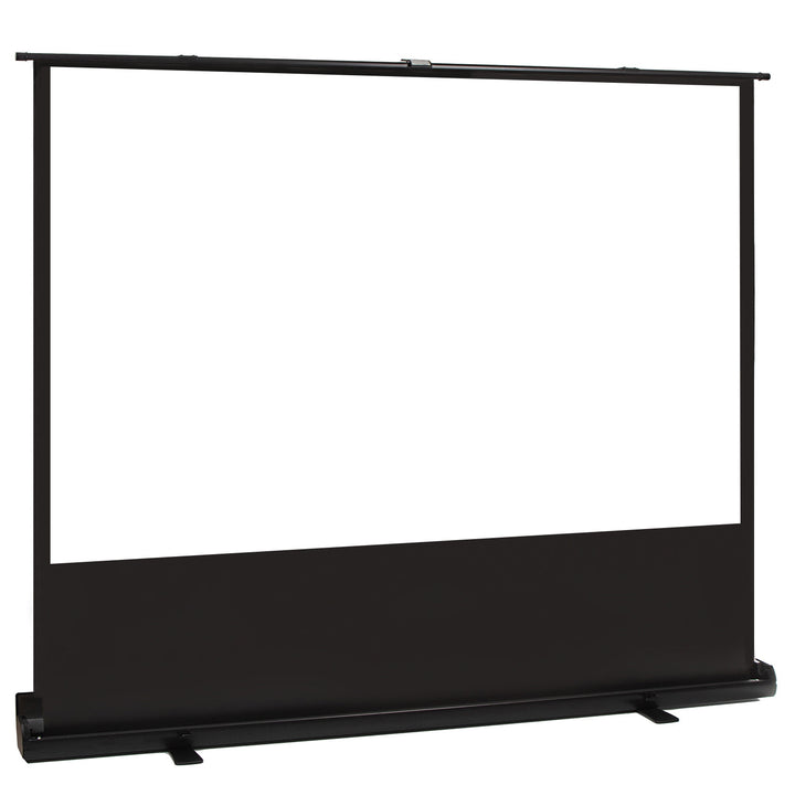 Tragbare Projektionswand Maclean, kompakt, Bodenprojektionswand, 80", 16:10, MC-212