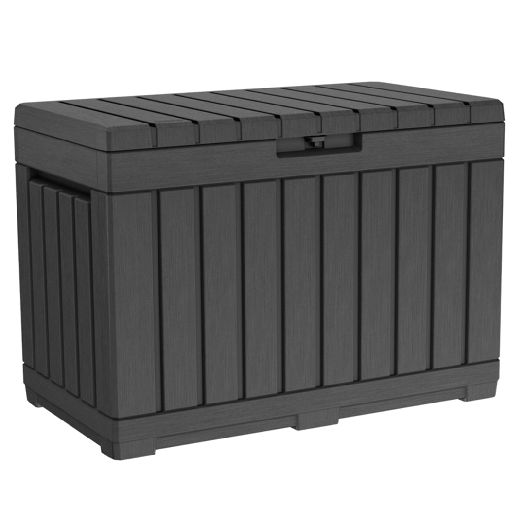 Keter Gartenbox, Graphit, Aufbewahrungsbox, 190L, Kentwood