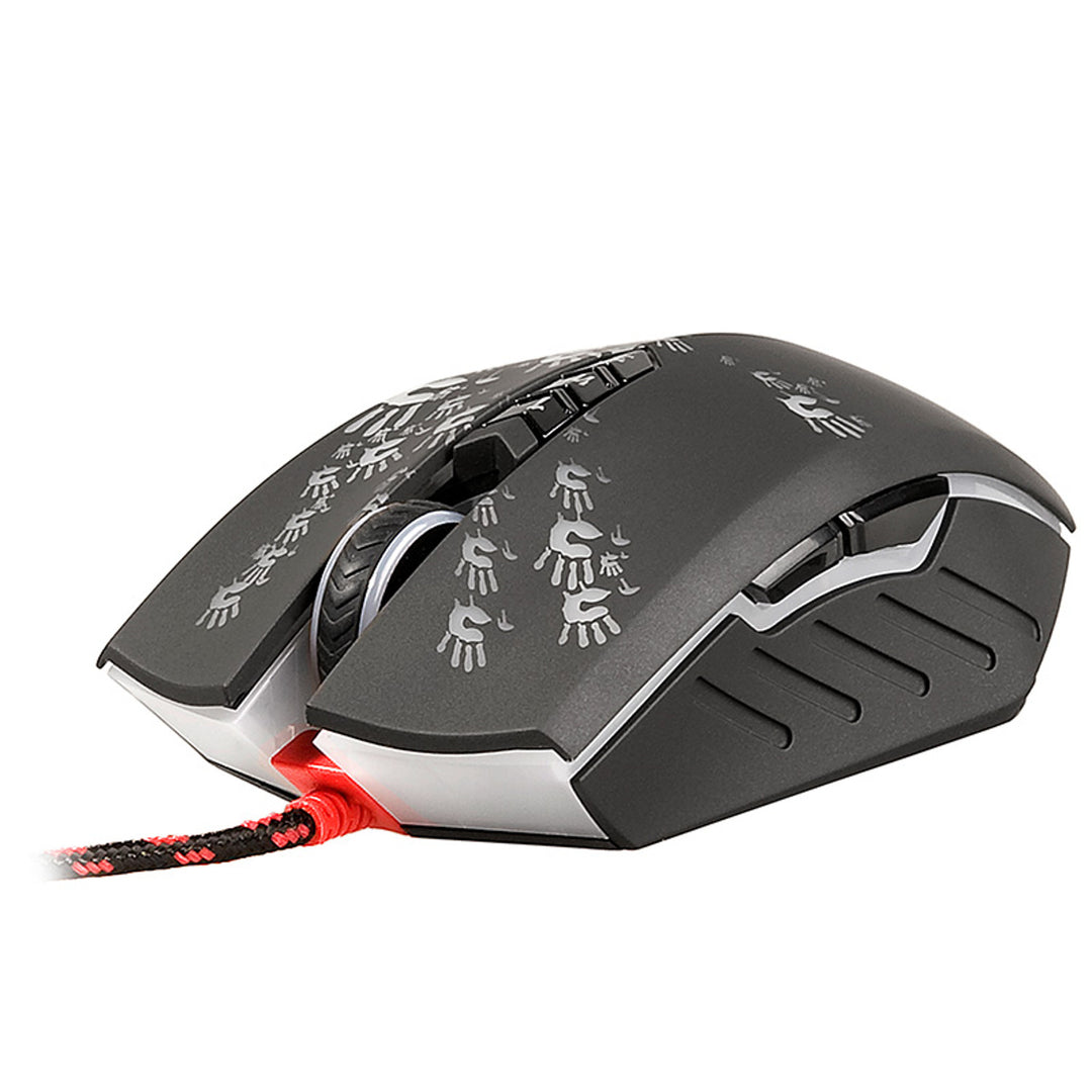 Gaming-Maus A4TECH, 6200 DPI, RGB-Hintergrundbeleuchtung, BLOODY Blazing A60 (Aktiviert)