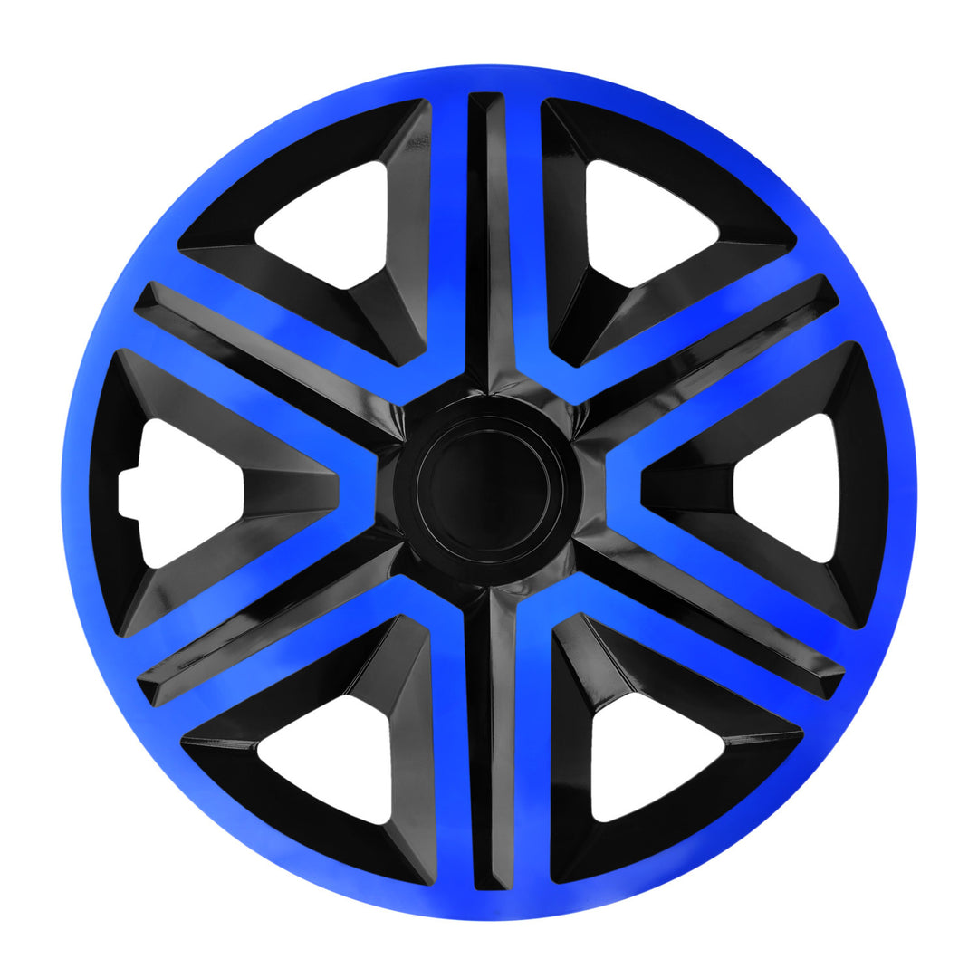 Universalkappe 14" NRM Action Doppelfarbe blau/schwarz 1 Stück