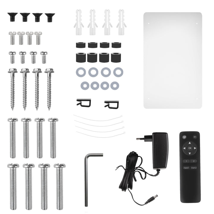 Maclean elektrische Deckenhalterung für TV, TUYA-Unterstützung, max VESA 600x400, 90st schwenkbar, 23"-65", 30kg, MC-491