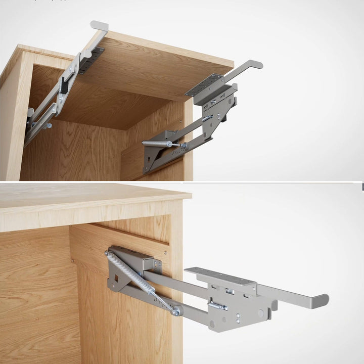 Lift, ausziehbares Einbau-Küchenregal 5-20kg. 820x168x106mm MC-497