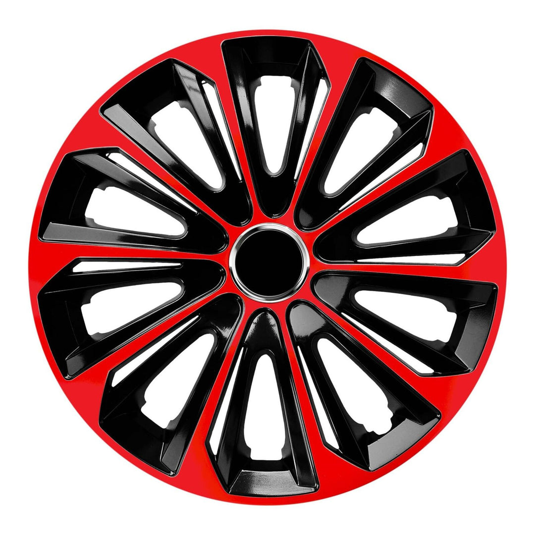 Universal Radkappe 16" NRM Extra Strong rot schwarz 1 Stück