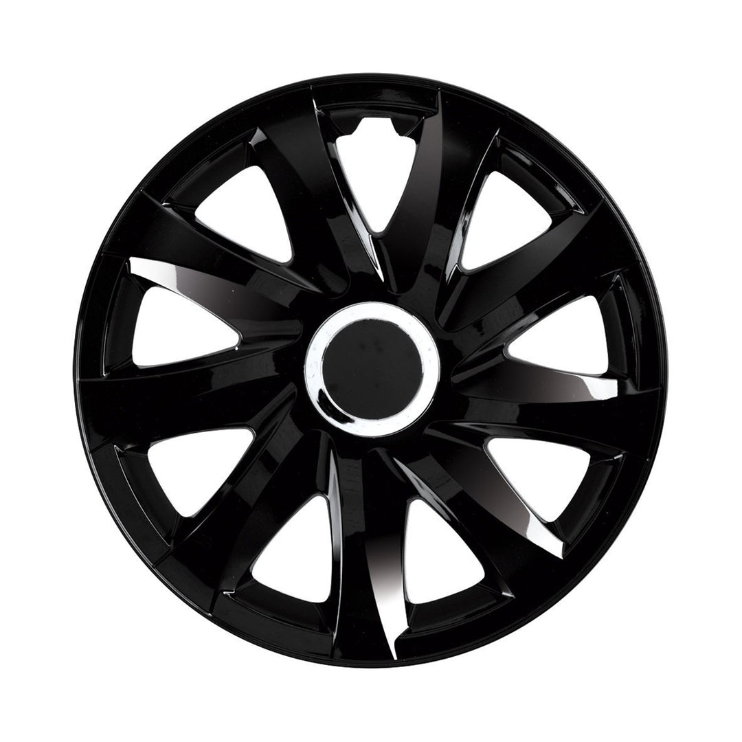 NRM Drift 15" Universal Radkappe schwarz press-on 1 Stück
