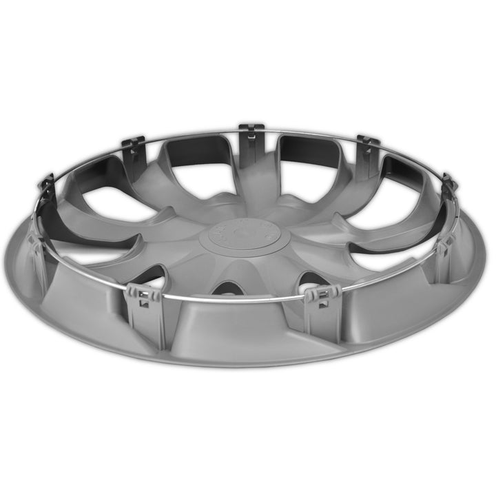Universal Radkappe 15" NRM Quad silber zum Aufdrücken 1 Stück