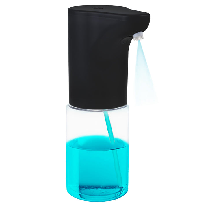 Promedix automatischer Seifenspender für Flüssigseifen, Desinfektionsflüssigkeiten, 300ml, 4xAA, schwarz, PR-540 B
