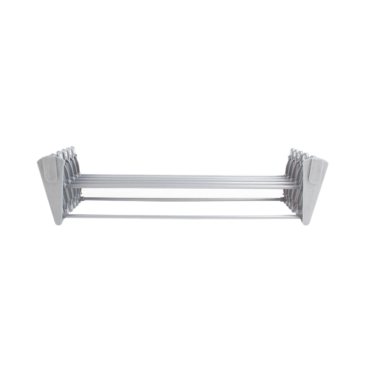 ABJ Wäschetrockner, wandmontiert, faltbar, grau, 50 cm