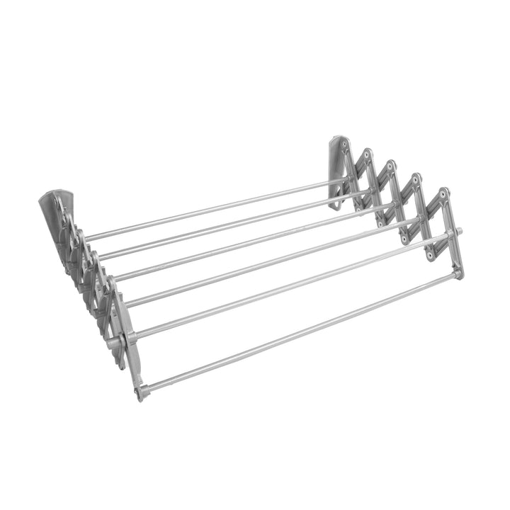 ABJ Wäschetrockner, wandmontiert, faltbar, grau, 50 cm