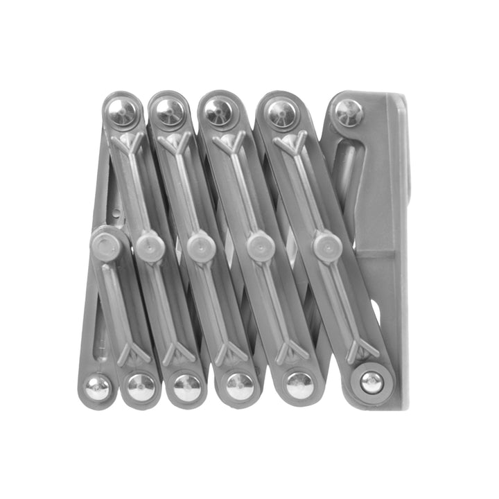 ABJ Wäschetrockner, wandmontiert, klappbar, grau, 70 cm