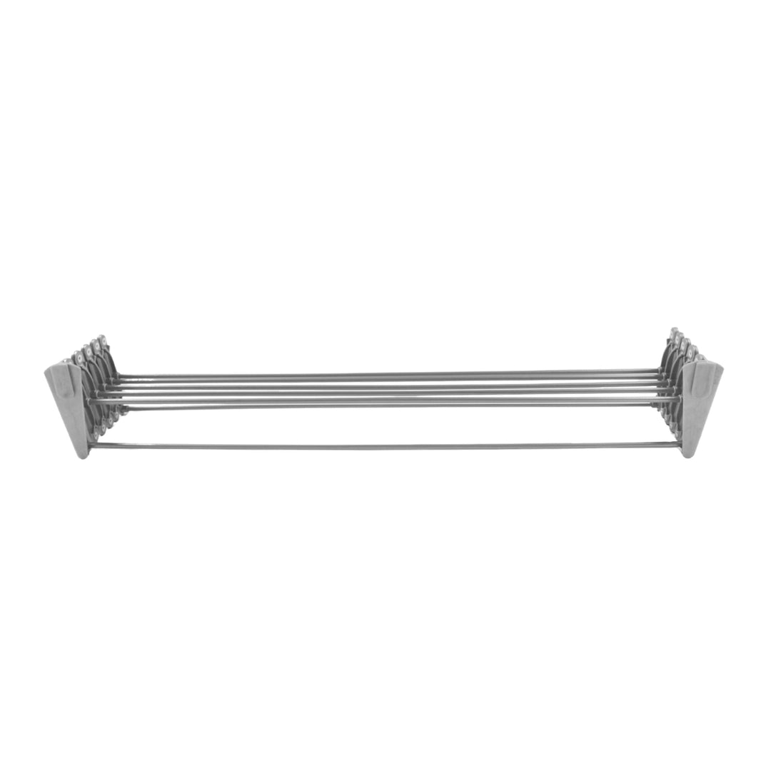 ABJ Wäschetrockner, wandmontiert, klappbar, grau, 80 cm