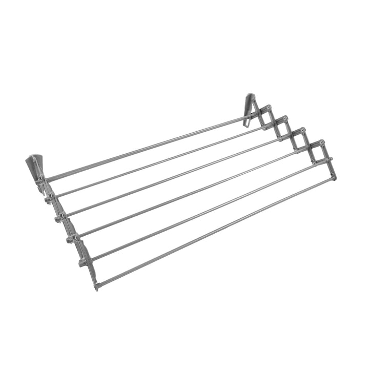 ABJ Wäschetrockner, wandmontiert, klappbar, grau, 80 cm