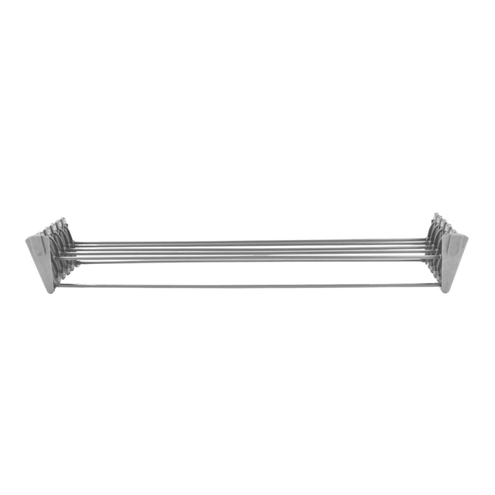 ABJ Wäschetrockner, wandmontiert, klappbar, grau 90 cm