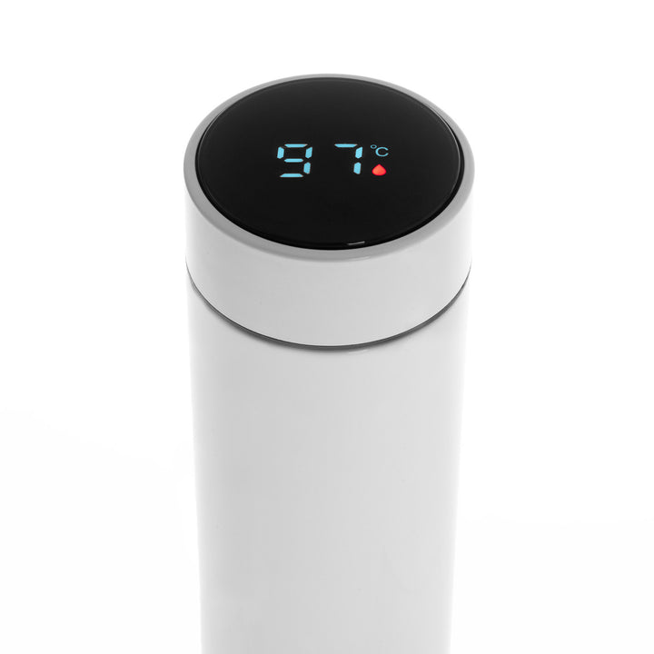 Adler Thermoskanne, LED-Touchdisplay, Fassungsvermögen 473 ml, Farbe Weiß, AD 4506