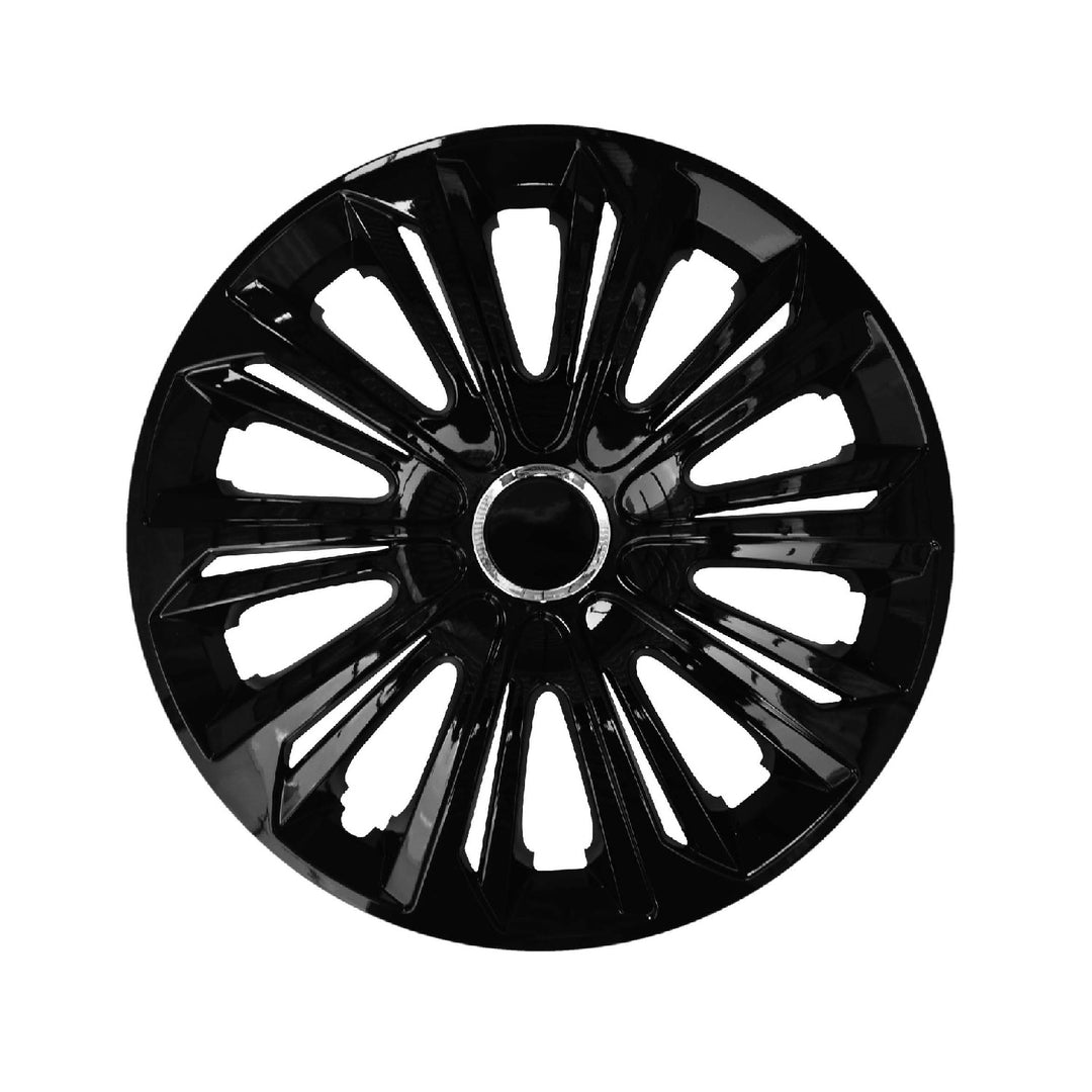 Universal Radkappe 15'' NRM Strong schwarz lackiert 1 Stück