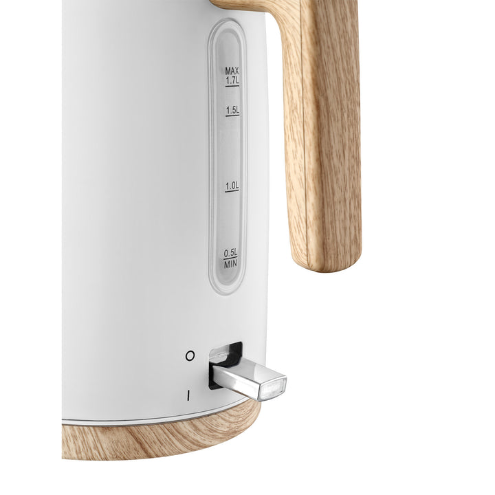 Concept elektrischer Wasserkocher, 2200W, 1,7l, weiß, RK3315