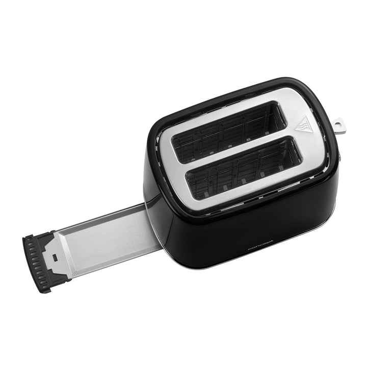 Concept Elektrischer Toaster, 930W, 7 Bräunungsgrade, schwarz, TE2075