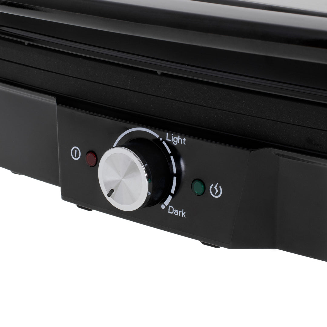 Elektrogrill Camry, große Fläche 28 x 23 cm, Temperaturregelung, maximale Leistung 2500 W, CR 3053