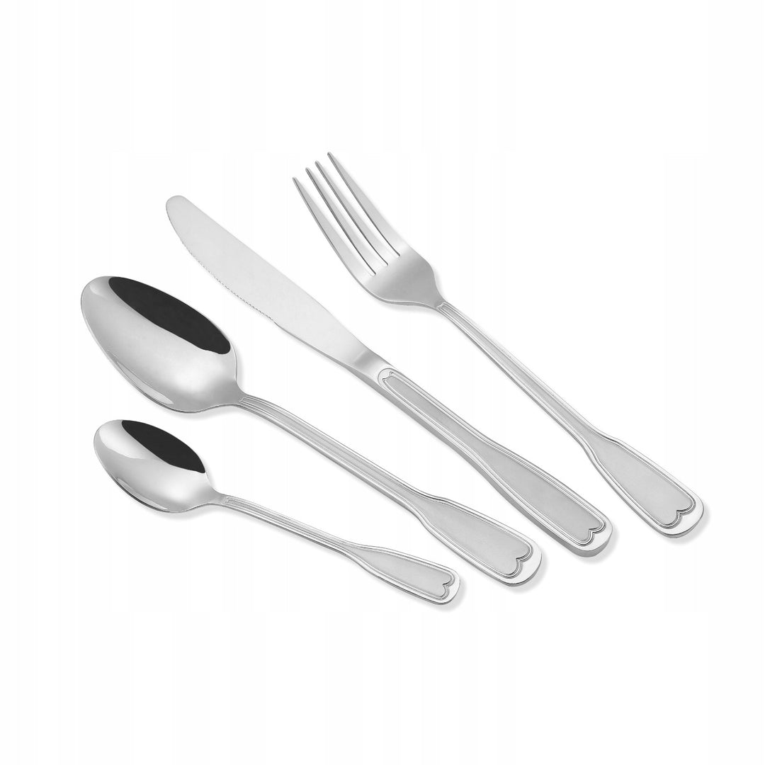 Maestro Besteck Satz von 24 Stück Modell MR-1519-24 aus rostfreiem Stahl