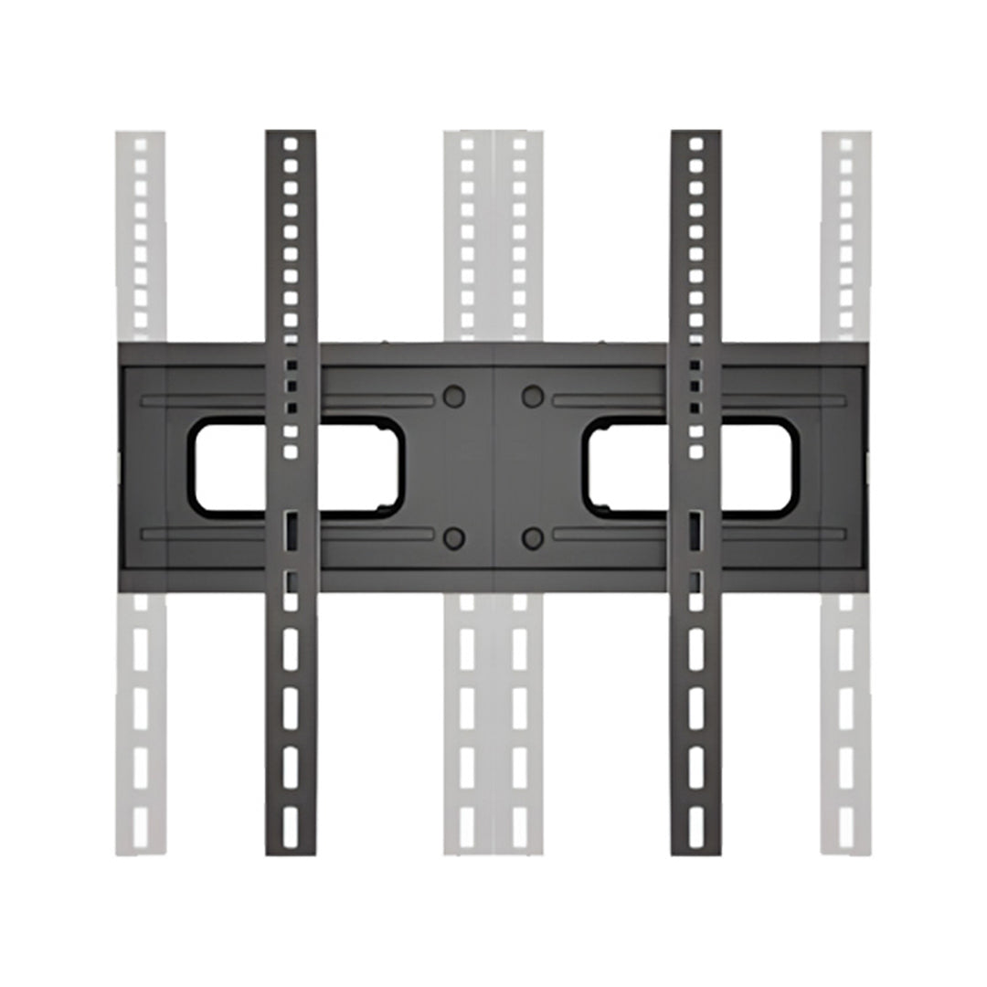 Maclean TV-Halterung, max VESA 400x400, 32-75", 50kg, horizontale und vertikale Winkelverstellung, Wandabstand 80-380mm, schwarz, MC-788