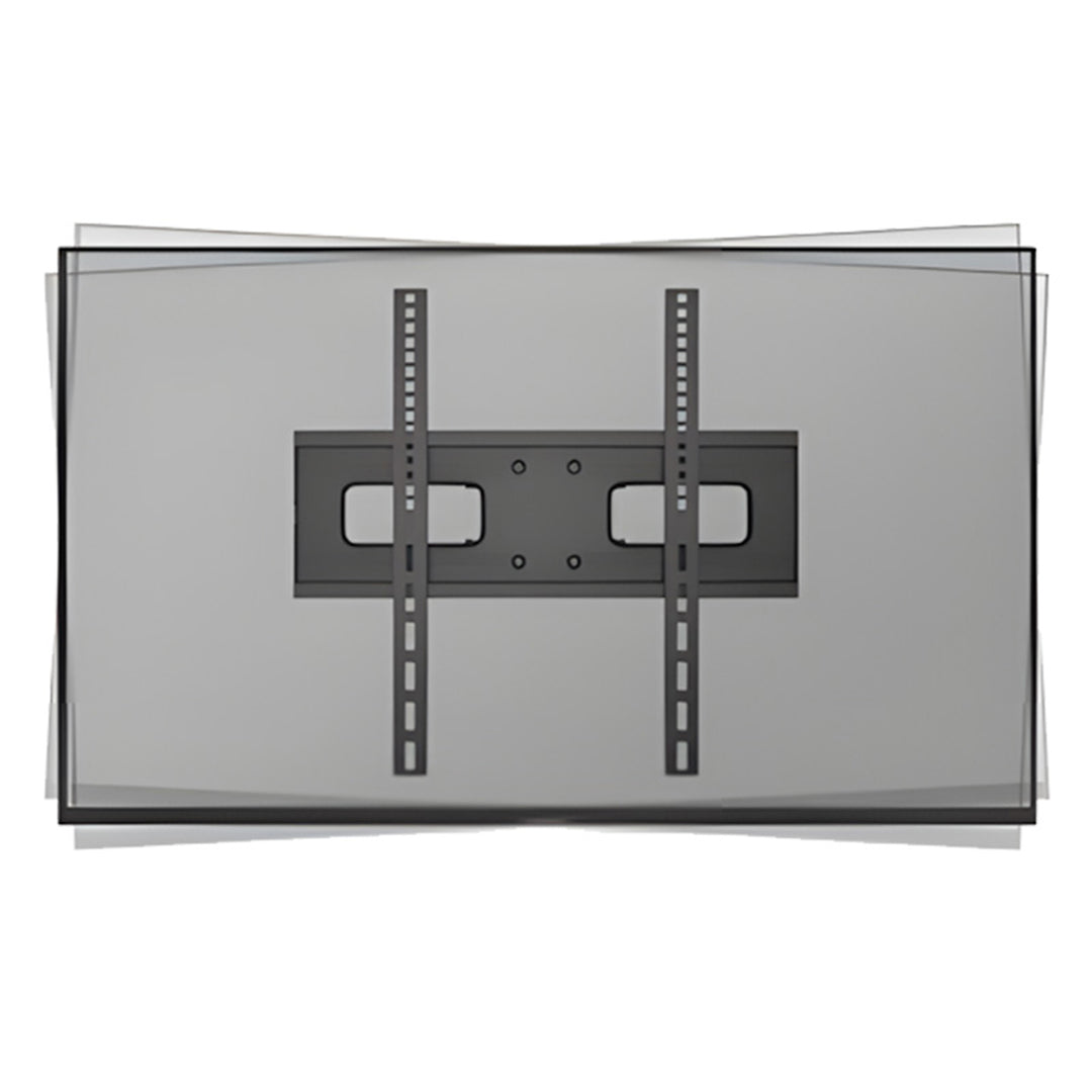 Maclean TV-Halterung, max VESA 400x400, 32-75", 50kg, horizontale und vertikale Winkelverstellung, Wandabstand 80-380mm, schwarz, MC-788