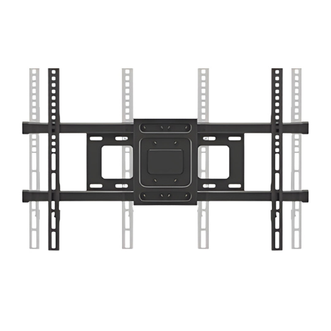 Maclean TV-Halterung, max VESA 600x400, 32-85", 60kg, horizontale und vertikale Winkelverstellung, Wandabstand 65-390mm, schwarz, MC-789