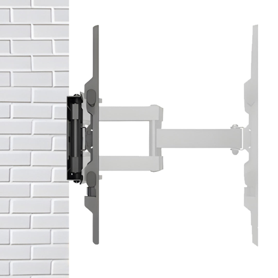 Maclean TV-Halterung, max VESA 600x400, 32-85", 60kg, horizontale und vertikale Winkelverstellung, Wandabstand 65-390mm, schwarz, MC-789