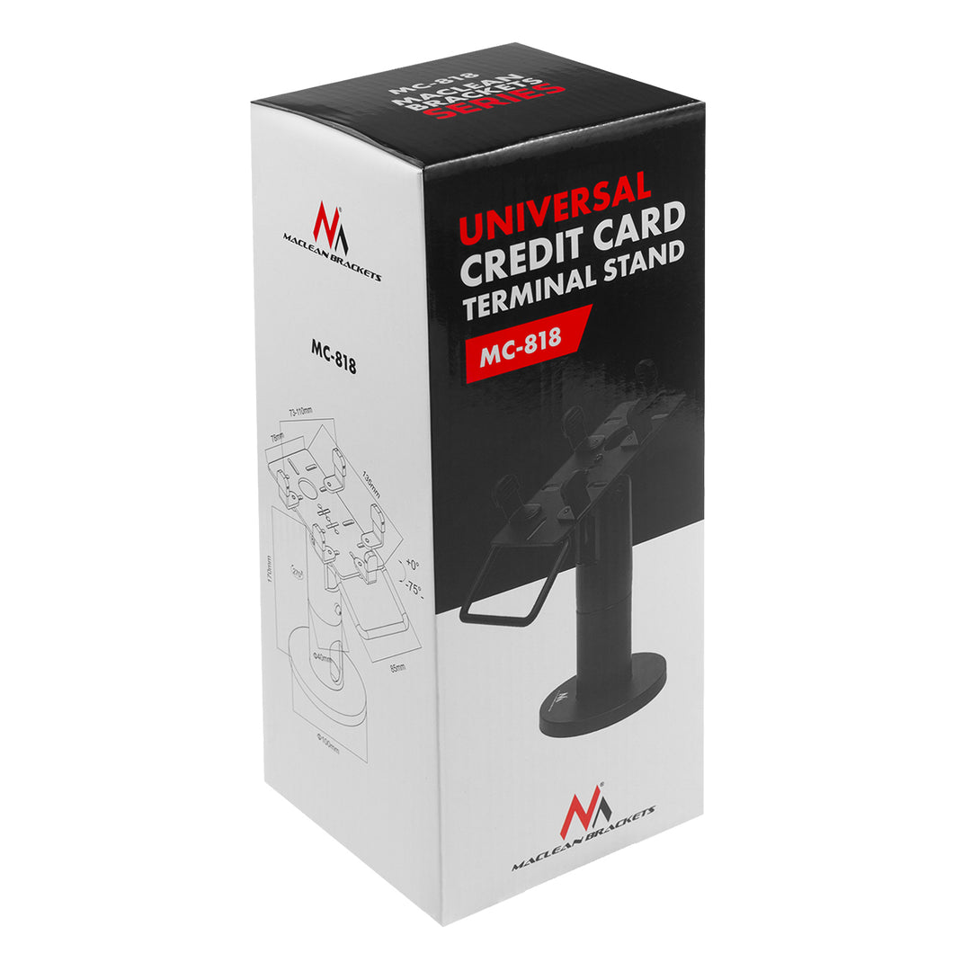 Maclean Kartenterminal-Halterung für POS-Geräte, universal, MC-818