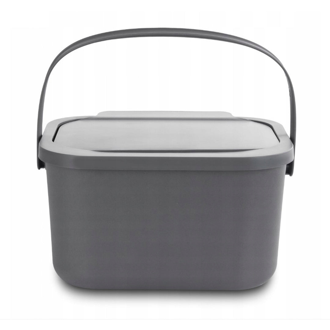 Bioabfallbehälter, 4,5 Liter Inhalt, grau, Mini Bini
