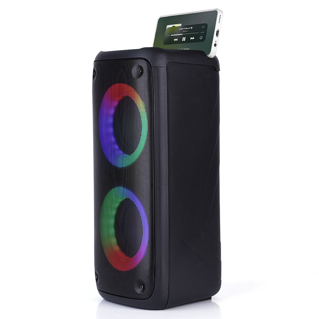 Media-Tech tragbarer Lautsprecher, Karaoke, Bluetooth 5.0, 1000W, MT3181