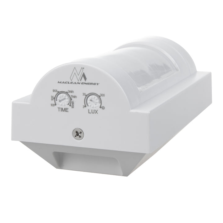 Maclean Außen-Infrarot-PIR-Bewegungsmelder, haustierunempfindlich, max.1200W, IP65, MCE385 W, 4 Stück
