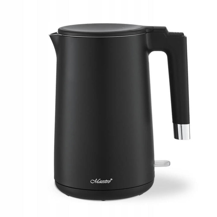 Maestro elektrischer Wasserkocher, 1800W, 1,7l, schwarz, MR-026