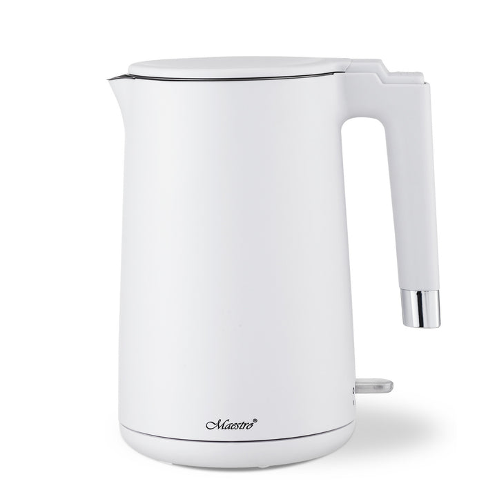 Maestro elektrischer Wasserkocher, 1800W, 1,7l, weiß, MR-026
