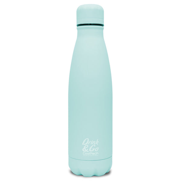 Coolpack Thermoflasche, 0.5L, Edelstahl, mint, Drink & Go Z04645