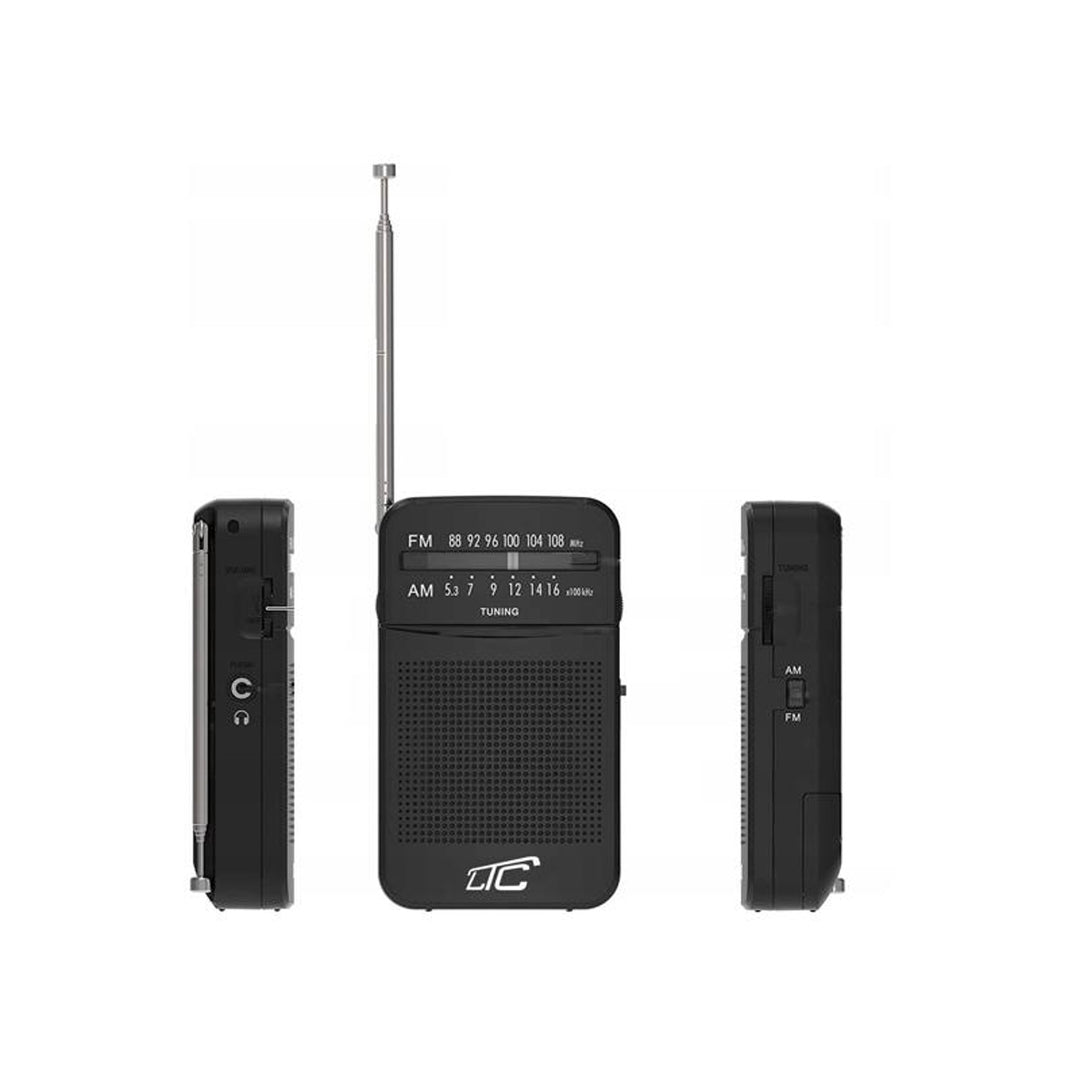 LEGA Taschenradio LXLTC2029C mit AM/FM/AUX Batteriebetrieb LTC