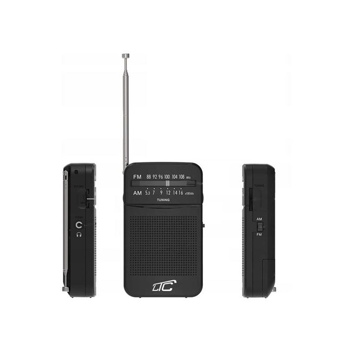 LEGA Taschenradio LXLTC2029C mit AM/FM/AUX Batteriebetrieb LTC