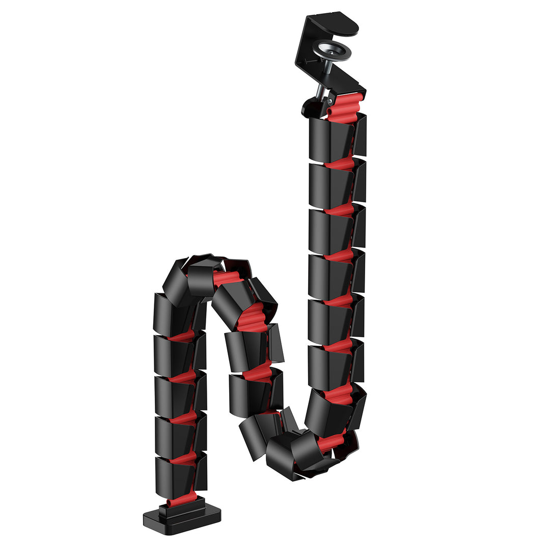 Nano RS Kabelkanal Organizer 1345mm, schwarz und rot, RS125