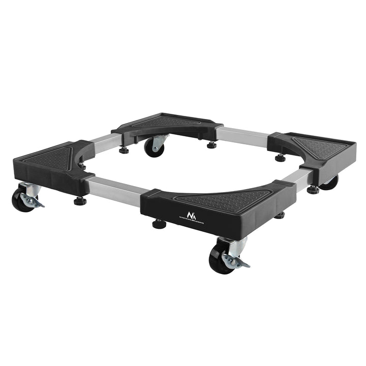 Fahrbarer Waschmaschinenständer Maclean, feststellbar auf Rollen, 700-900mm breit, universal, bis 200kg, MC-119 B