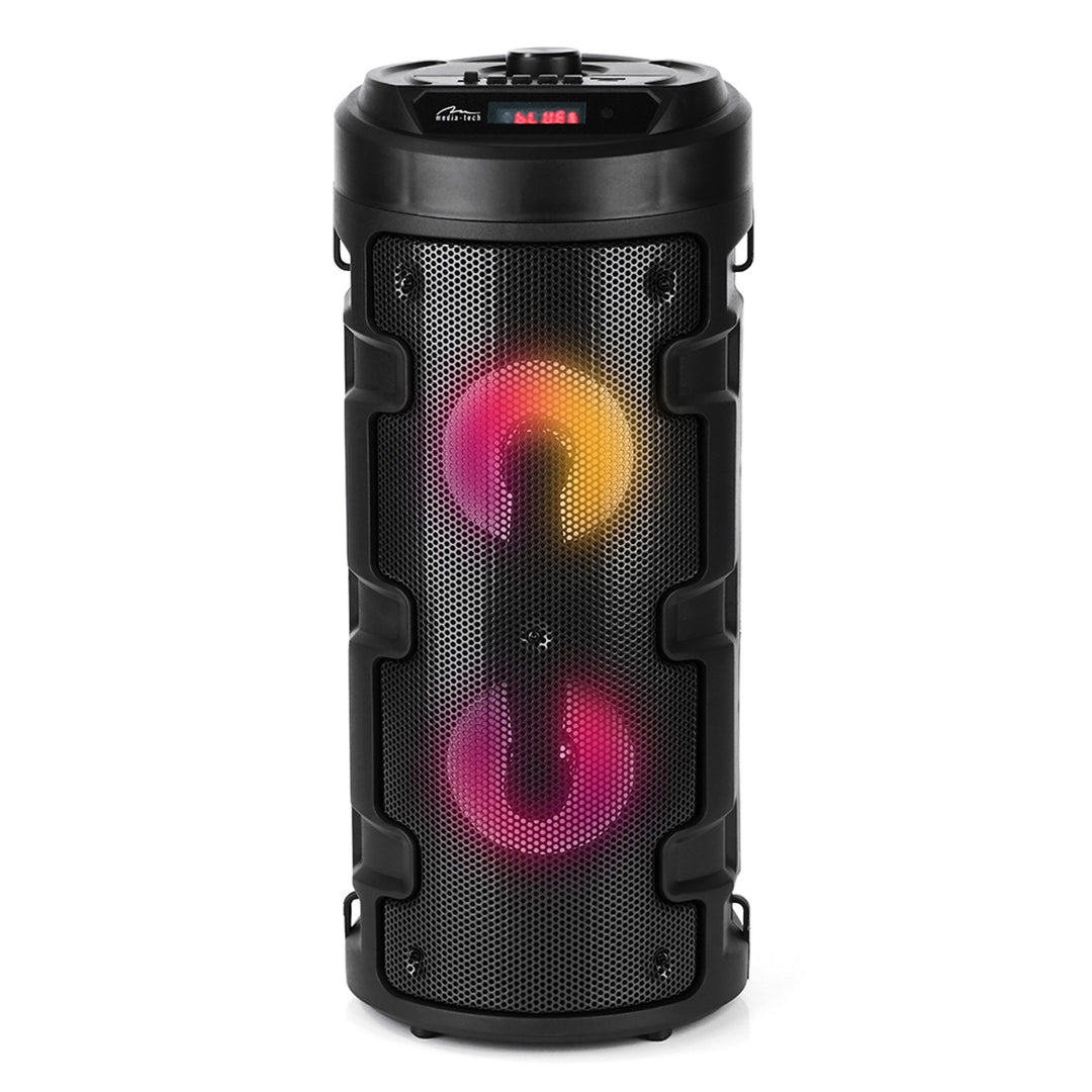 Media-Tech Funklautsprecher, Bluetooth, Karaoke, 1000W, schwarz, MT3165