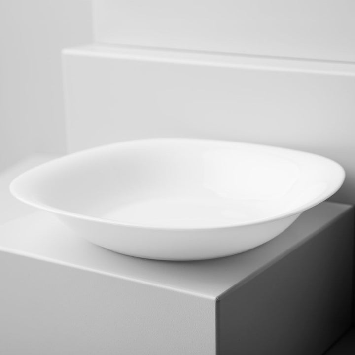 Luminarc tiefer Teller, 21 cm, weiß, Carine Neo White